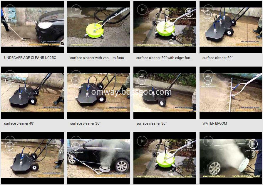 Surface cleaner video, Pressure Washer 4000 PSI 16