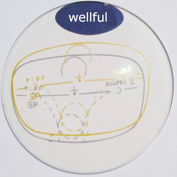 1,56-Progressive-lentille lentilles optiques