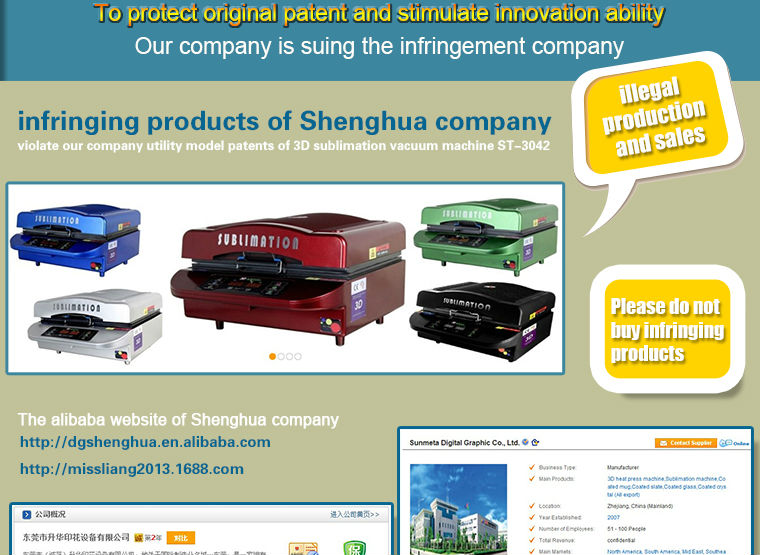 FREESUB 3D Vacuum Sublimation Digital Printer for Sale