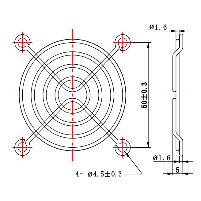 FS-FG-06 For 60mm Fan