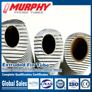 High Copper Radiator Finned Tubes Extruded Fin Tube