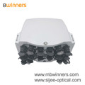 caixa de terminais de fibra optica para divisor de ABS MINI splitter pigtail NAP box FTTH CTO box