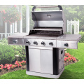 Ce CSA Aprobación Gas Grill Barbacoa con 2 quemadores laterales