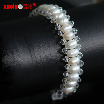 Fashion Natural Freshwater Pearl Bracelet Jewelry for Women