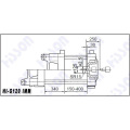 1200kn CE approuvé Injection plastique, Machine de moulage