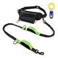 Bungee Black Free Dog Leash