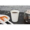 Bagasse biodégradable jetable tasses à café en pulpe de sucre 8 oz 16 oz avec couvercle