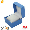 Square Plastic Watch Box With Velvet Pillow