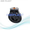 PVC Butterfly Valve For Electric Actuator Install