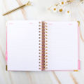 Benutzerdefinierte gedruckte Hardcover A5 Spiral Notebook Agenda