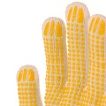 Woolen Dotted Bead Labor Protection Gloves