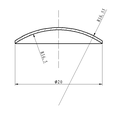 HIFU PZT 2MHz/4MHz/7MHz Ultrasonic Probe