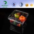 Supermarket Display Stackable Fruit and Vegetable Plastic Packing Tray