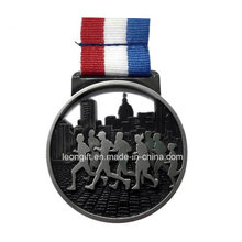 Medalha de corrida maratona 3D por atacado personalizada