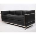 Vollnarbenleder Le Corbusier LC2 Sofa Replica