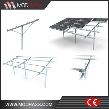 Profesional Solar montaje Rack sistema con tornillo de tierra (ZX004)