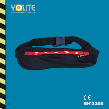 LED Running and Jogging Waist Belt Bag