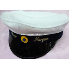 Velvet fashion custom sailor captain party cap hat