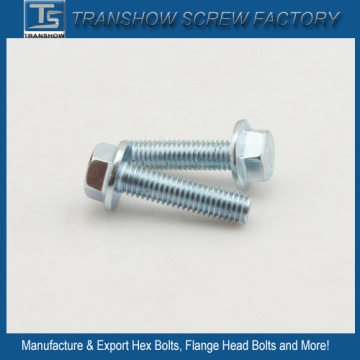 C1035 Steel Galvanized Hex Flange Screw Grade 8.8