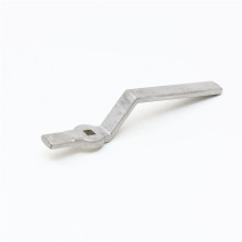 investment casting and cnc machined steel door handle