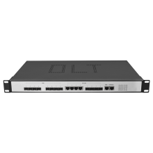 Equipamento de fibra óptica Epon 8PON OLT