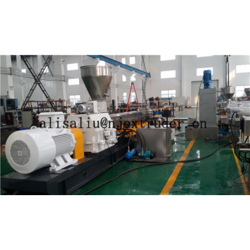 twin screw plastic extruder for TPU/TPR shoe soles granule