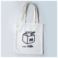 Black canvas promotional bag