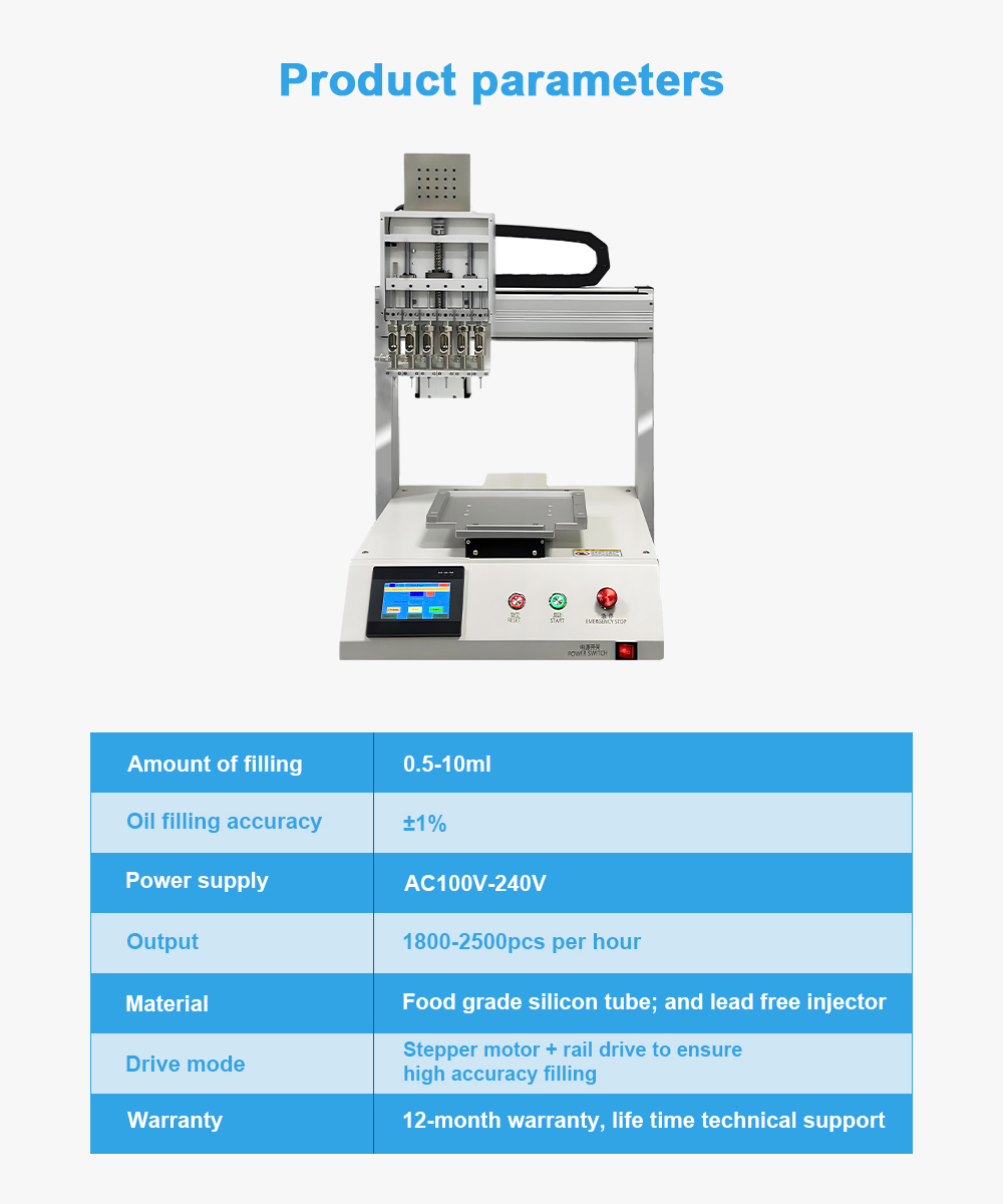 6 Heads Disposable vape filling machine 6 Heads Disposable vape filling machine