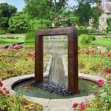 Gartendekor Große Outdoor Dekor Wasserbrunnen Zeichnung