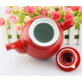 Big Capacity Colorful design SGS Certificate Ceramic Tea Pot