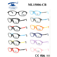 Colorido hermoso material de luz 2015 marco de gafas para niños (ml15006)