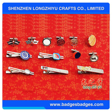 New Style Top Grade Luxury Enamel Signs Tie Clip for Promotional Gifts