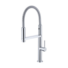 Spring Loaded Pullout Kitchen Faucet