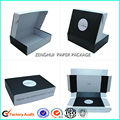 Black Corrugated Packaging Boxes With Lid