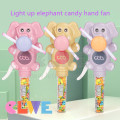 Light up elephant hand fan without candy