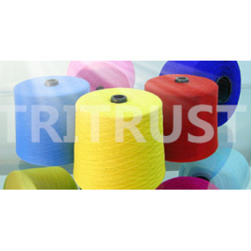 100% Spun Polyester Yarn for Sewing Thread (21S/2)