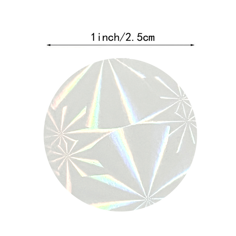 Round laser stickers 1 Round laser stickers 1