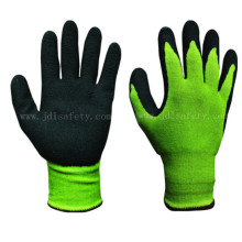 Foam Latex Coated Work Glove with Brushed Shell (LCS3019B)