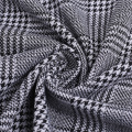 Polyester Spandex Plaid Jacquard Knitting Garment Fabrics