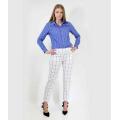 Ladies Bengaline Trousers  Yarn Dyed