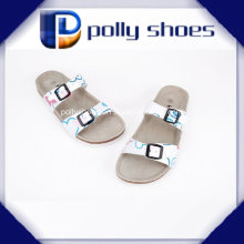 Betula Sandalias Flip Flop Tamaño 38 Blanco Nubuck