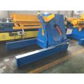 Automatic sheet metal coil loading uncoiler