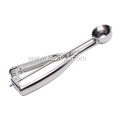 Stainless Steel Cookie Dough Scoop with Mirror Finish