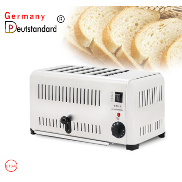 6 slice bread toaster machine with CE