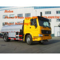 4x2 6 wheels 5000 Liters fuel tanker truck