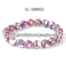 Fashion colored stone bracelet for promotion