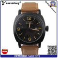 Yxl-376 Curren Uhren Herren Vogue Watch für Herren echtes Leder Kalender Big Dial Military Uhren