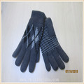 men fleece lining acrylic gloves