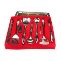 Stainless Steel Kitchen Accessory Set with Collection Tray