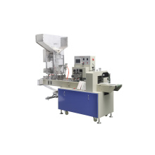 Multicolor paper straw packaging machine